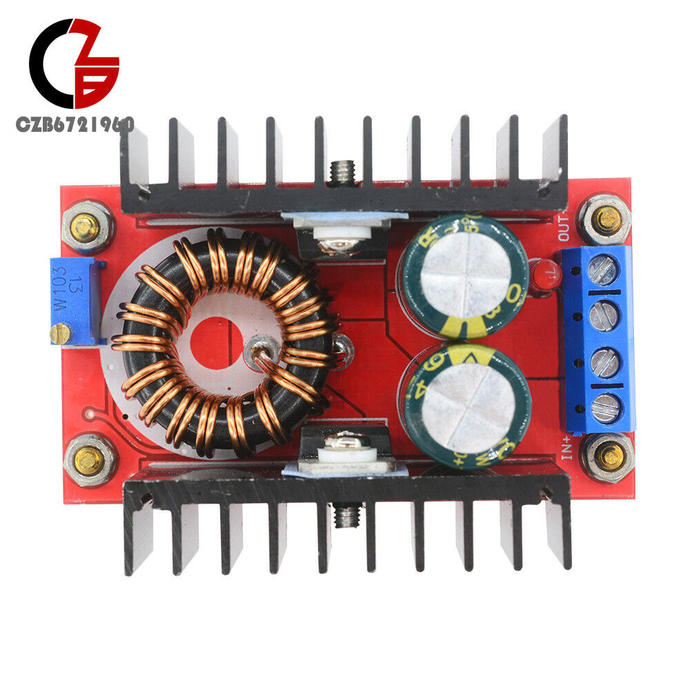 DC-DC Boost Converter 10-32V to 35-60V Step Up Power supply module 120W