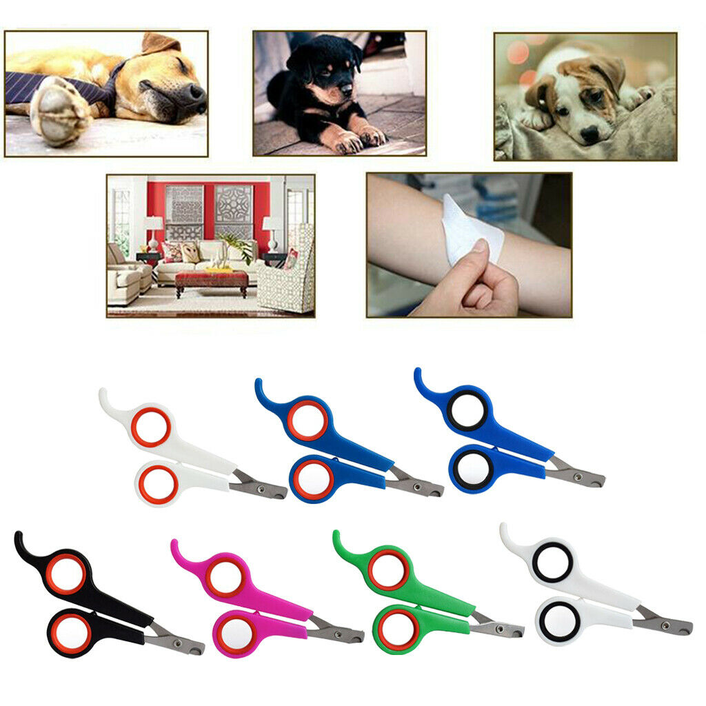 2x Pet Nail Clippers Dog Grooming Trimmer for Dogs Rubbit Grooming Supplies