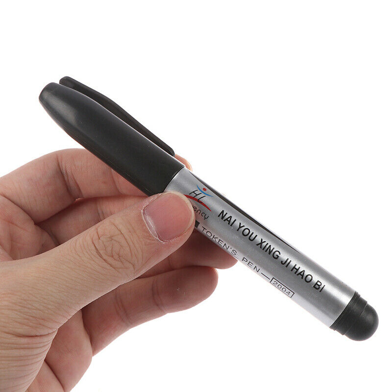 4x Garden marker Pen Waterproof Black Ink Token Pen Garden Plant Labeling Ga IA