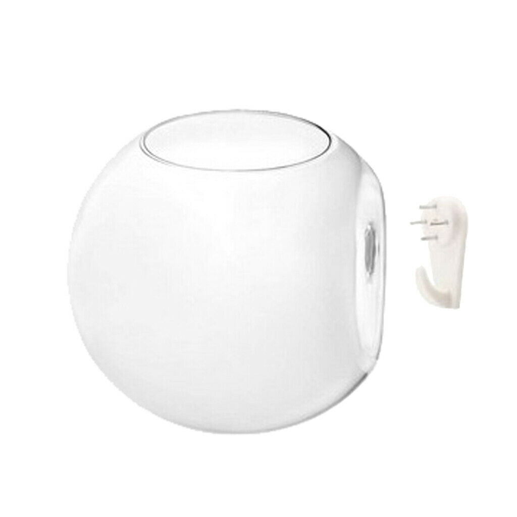 2 Pieces Wall Hanging Glass Hydroponic Flowers Planter Vase Terrarium Container