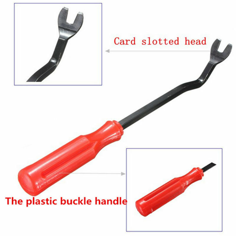 Car Auto Door Card Panel Trim Clip Removal Uphostery Remove Pry Bar Tool Sets