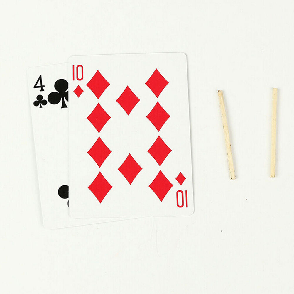 New Air Floating Magic Match Card Close-Up Magician Trick Props Show B HbMOT KX