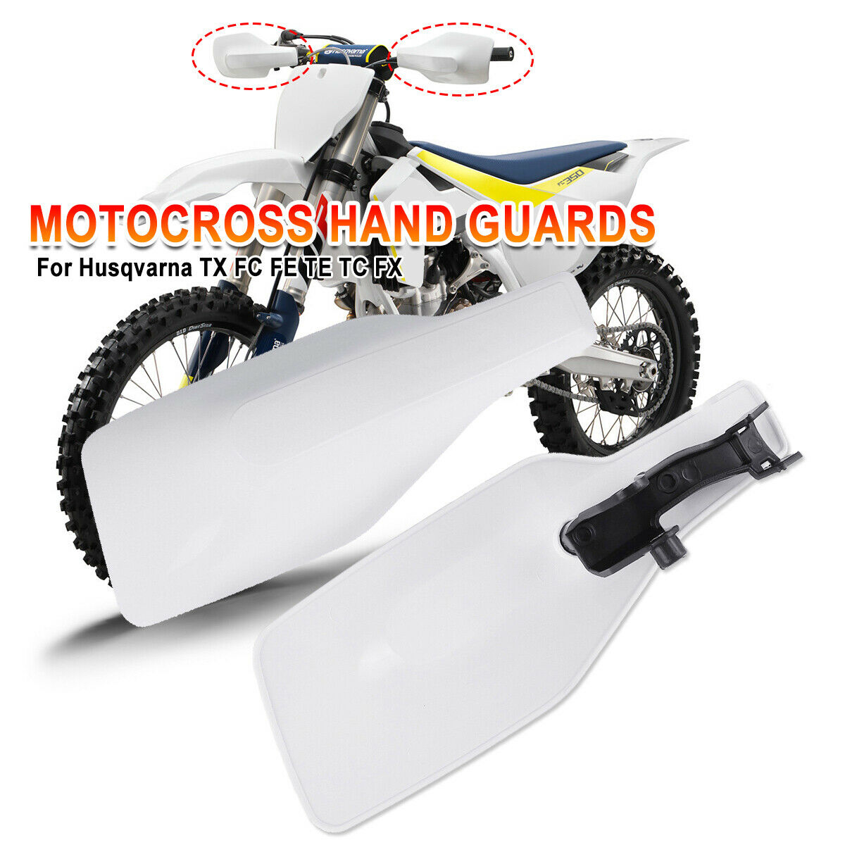 Motocross Handguard Wind Protect For Husqvarna TX FC FE TE TC FX  ï¼c ï¼E   â—