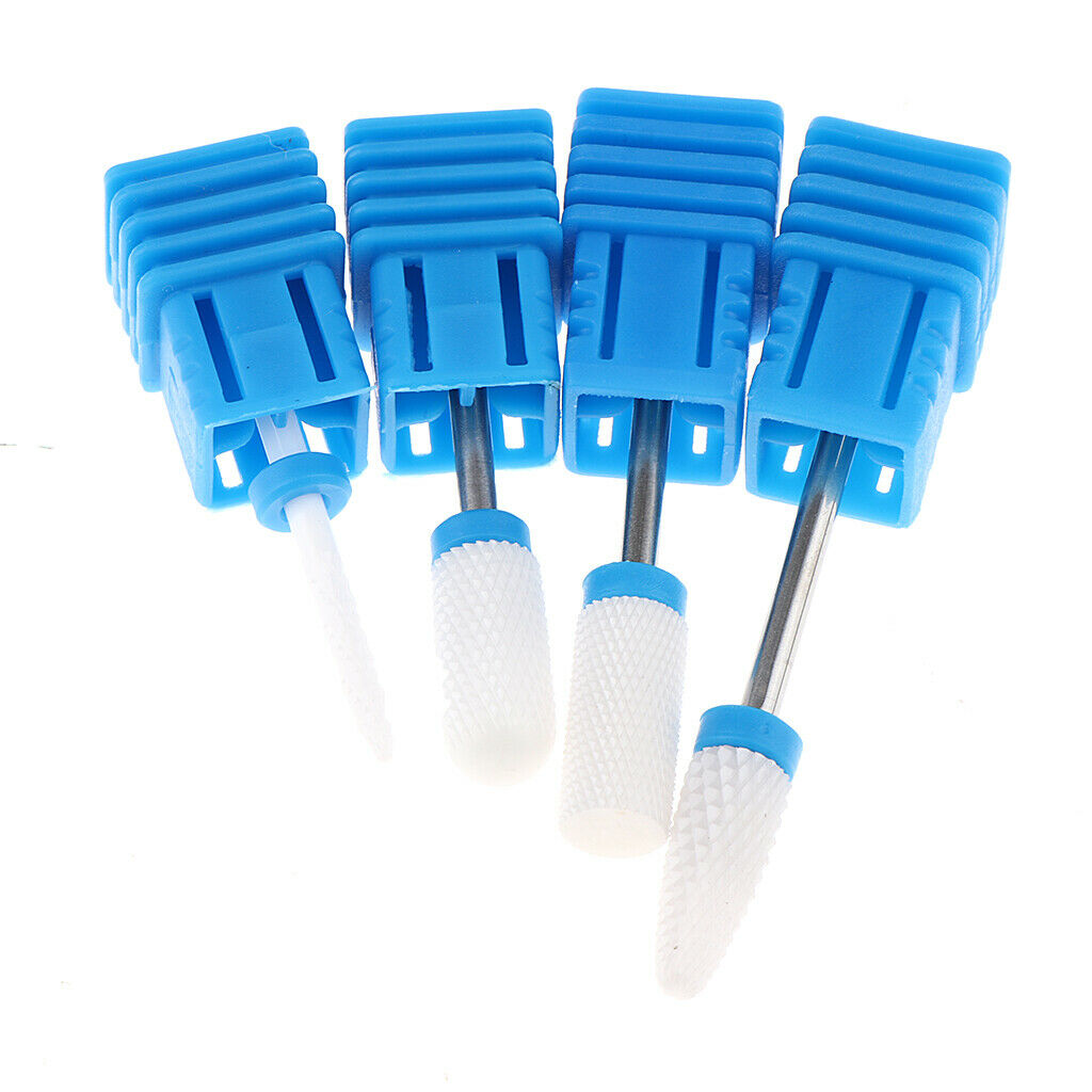 Pack of 4,Nail Drill Machine Accessory - Electric Nail Drill Bit for Acrylic
