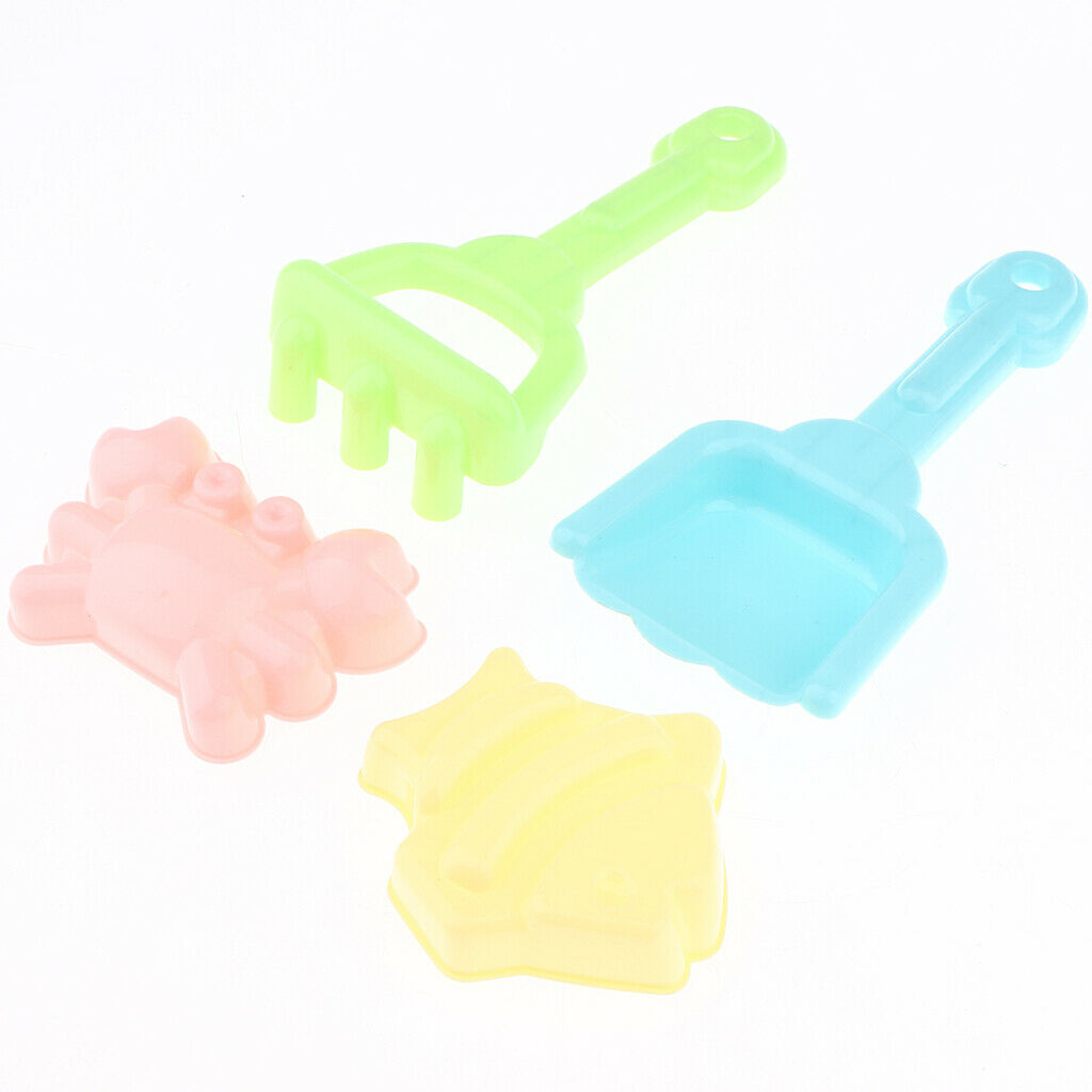 5 Pieces Beach Sand Toys Set - Sandbox Water Wheel Sandglass, Shovel and Animal
