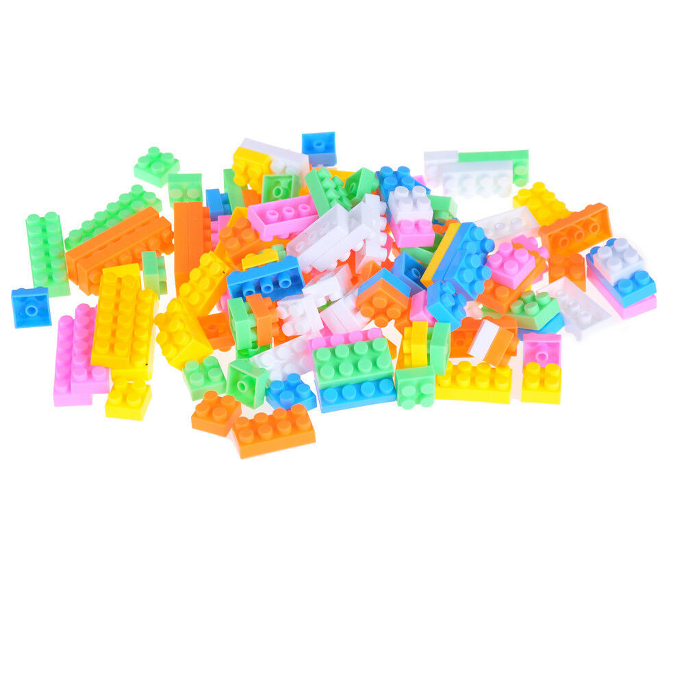 144Pcs Colourful Building Bricks Children Educational Puzzle Toys Gift、md.l8