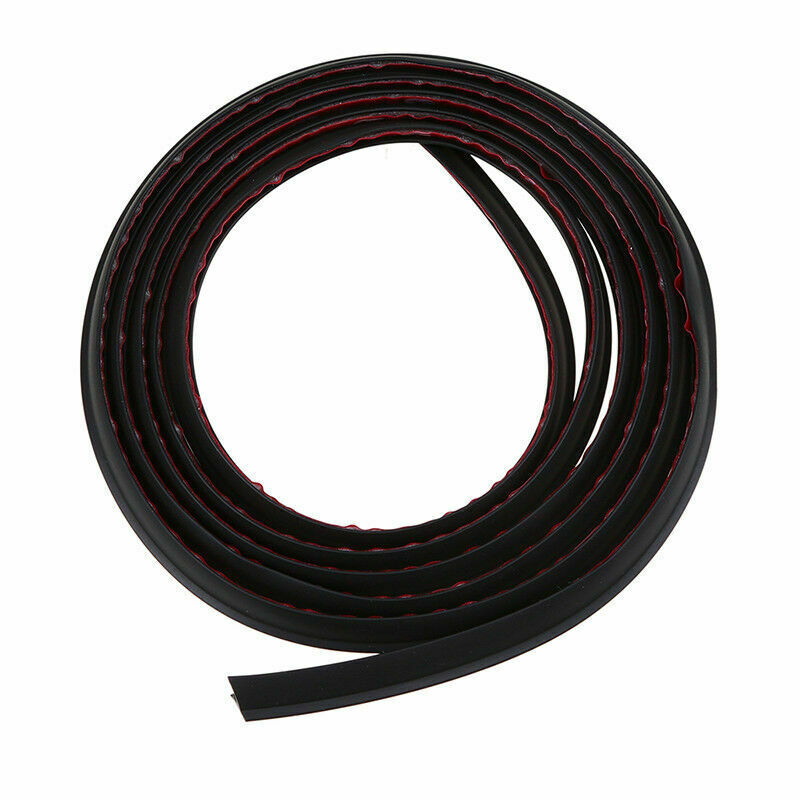 Car Door Moulding Rubber Scratch Protector Strip Edge Guard Trim Black DIY 1.7M