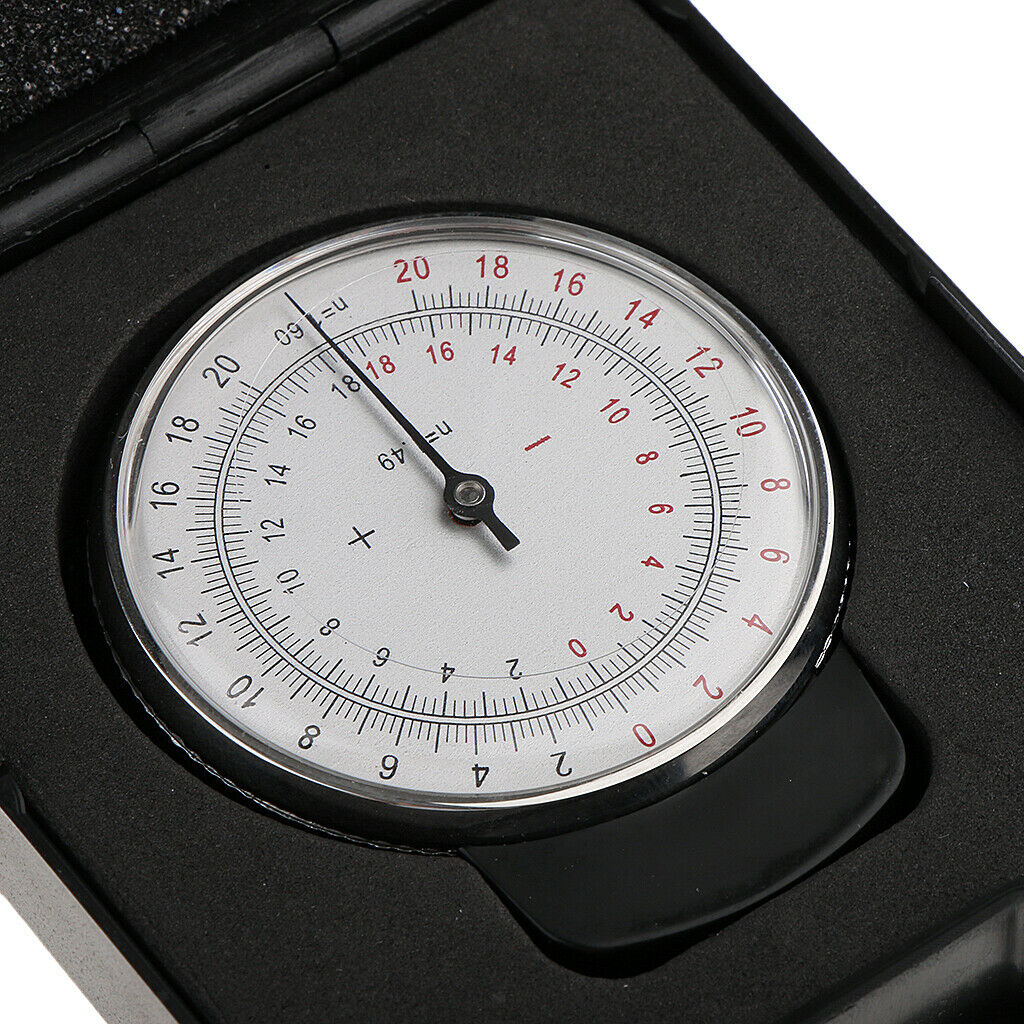 Eye lens clock base curves optician lens curvature measure measuring device +