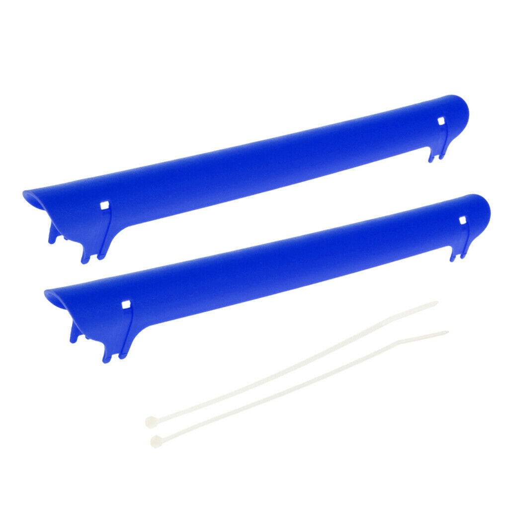 Bike Chainstay Protector Frame Chain Guard  Rear Fork Cover-Blue
