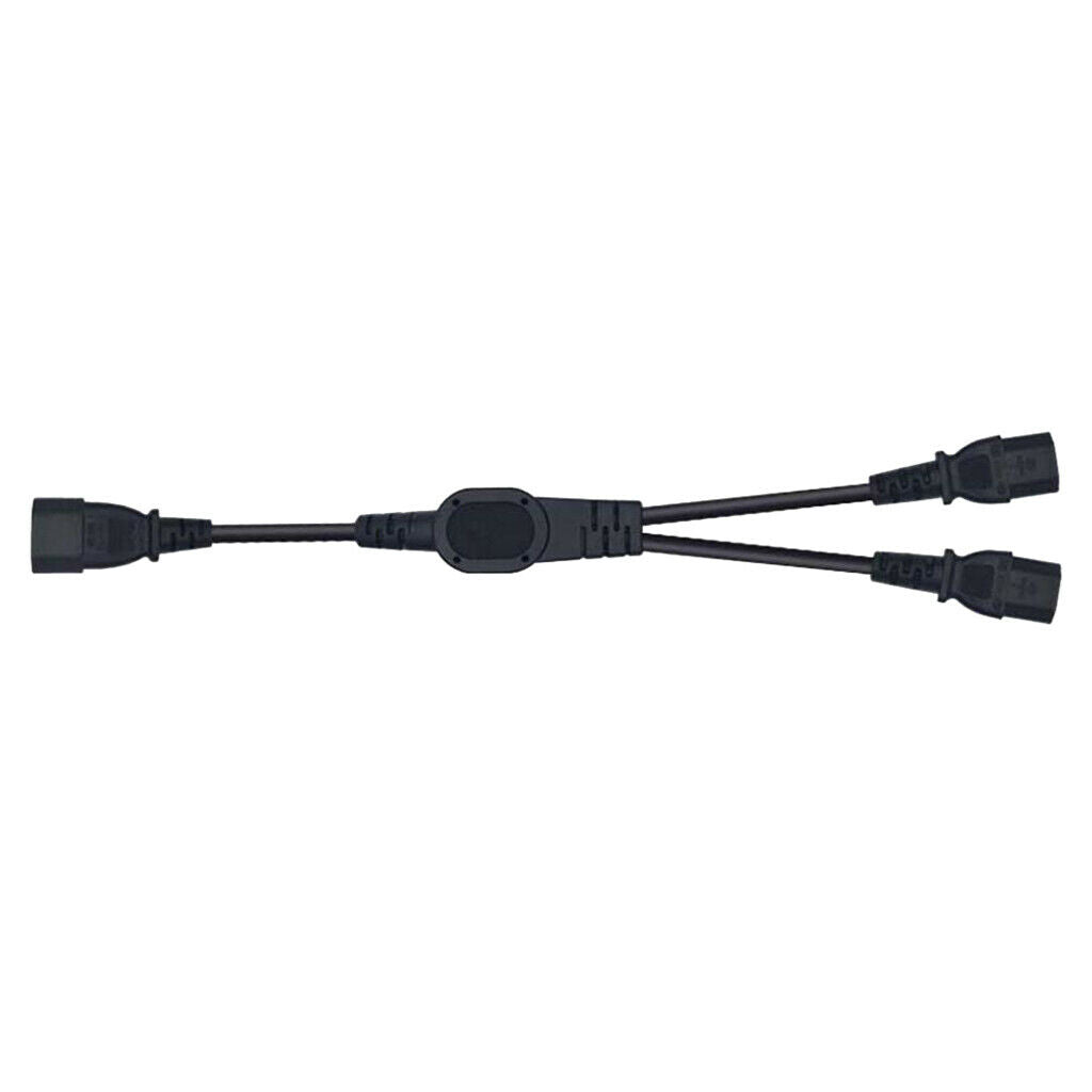 IEC320 IEC 320 C14 to 2 C13 AC Power Extension Cord for PC PDU UPS DMX