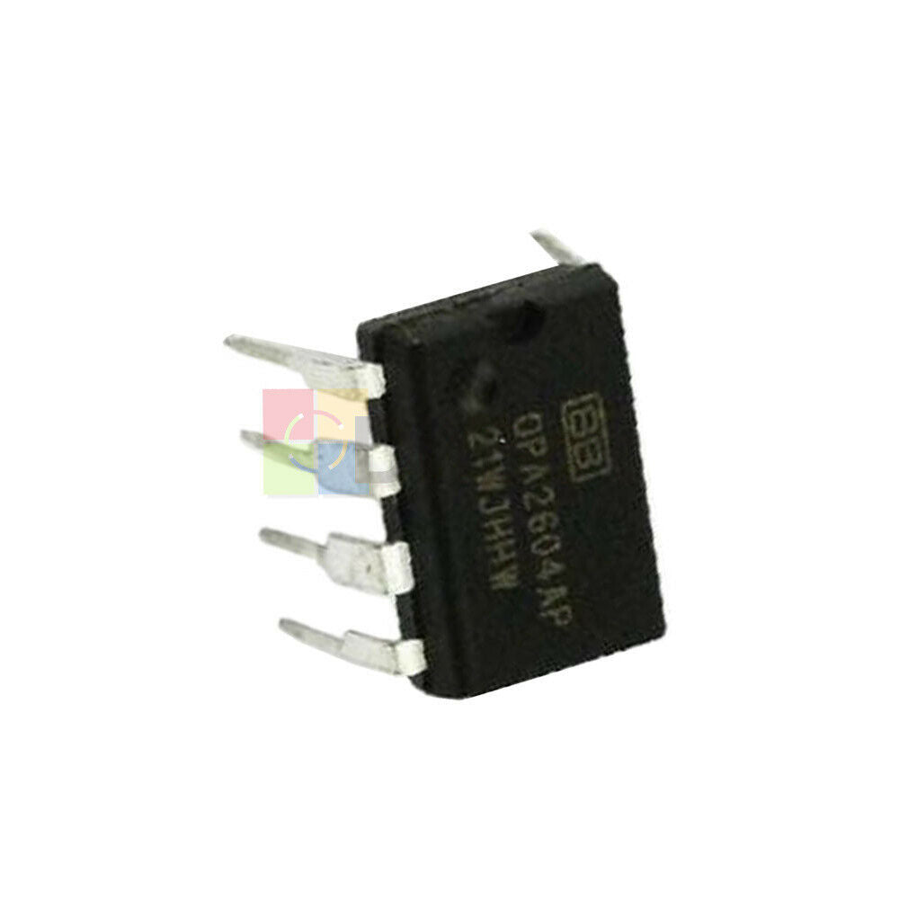 10Pcs OPA2604APG4 OP AMP IC BURR-BROWN/BB/TI DIP-8 OPA2604AP OPA2604APG4 IC
