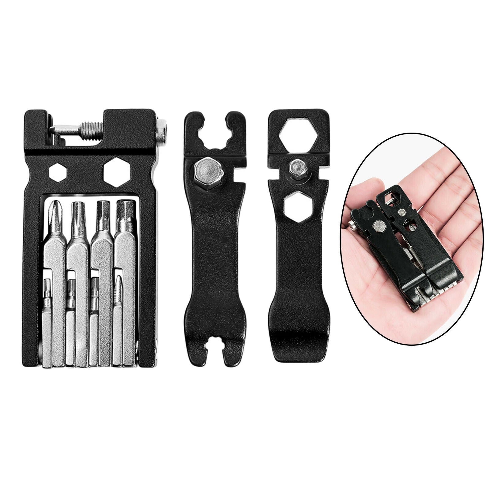Bicycle Spoke Wrench Disc Brake Alignment Wrench MTB Repair Tool Accessory
