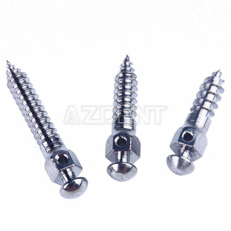 3 X Dental Orthodontic Micro Implants Mini Screw Self-Taping φ2.0mm*6/8/10mm