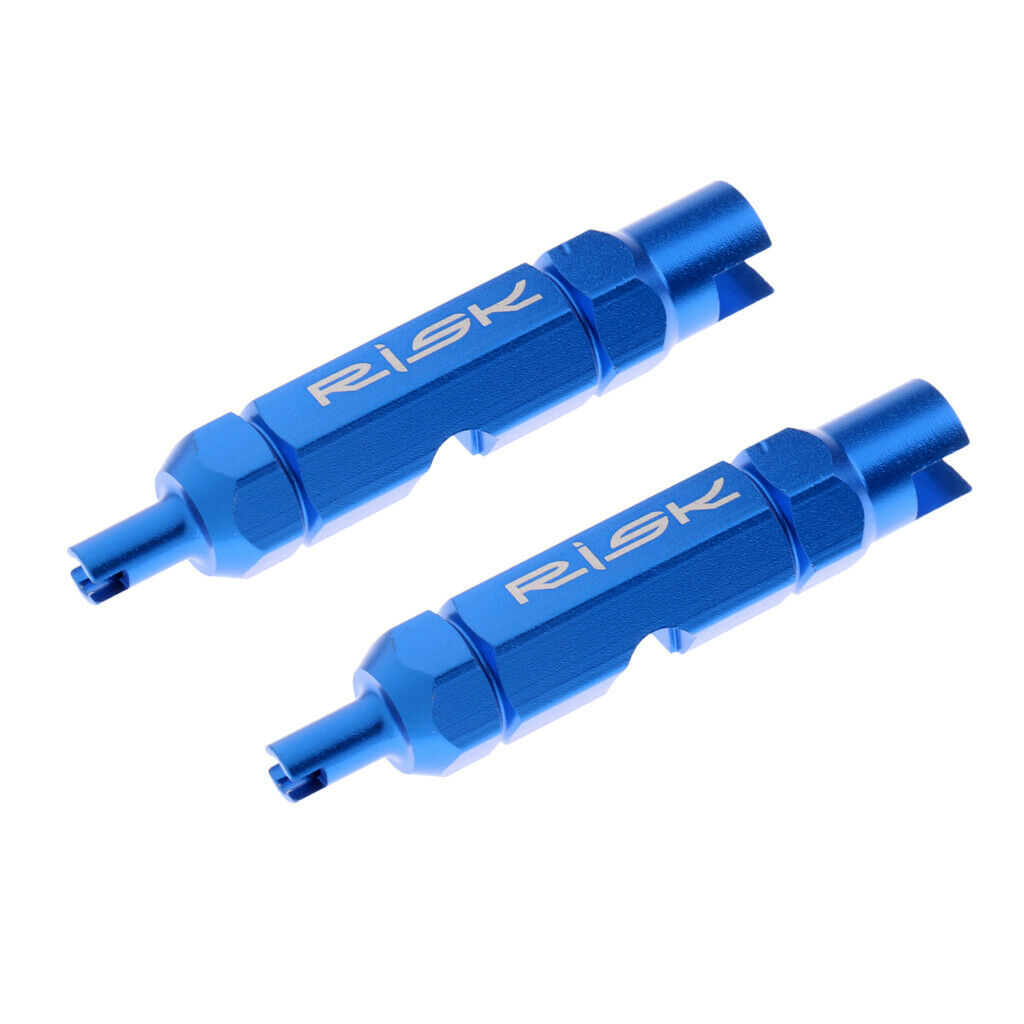 2Pcs Bike Tire Tube Valve Core Remove Remover for Schrader Presta Extender