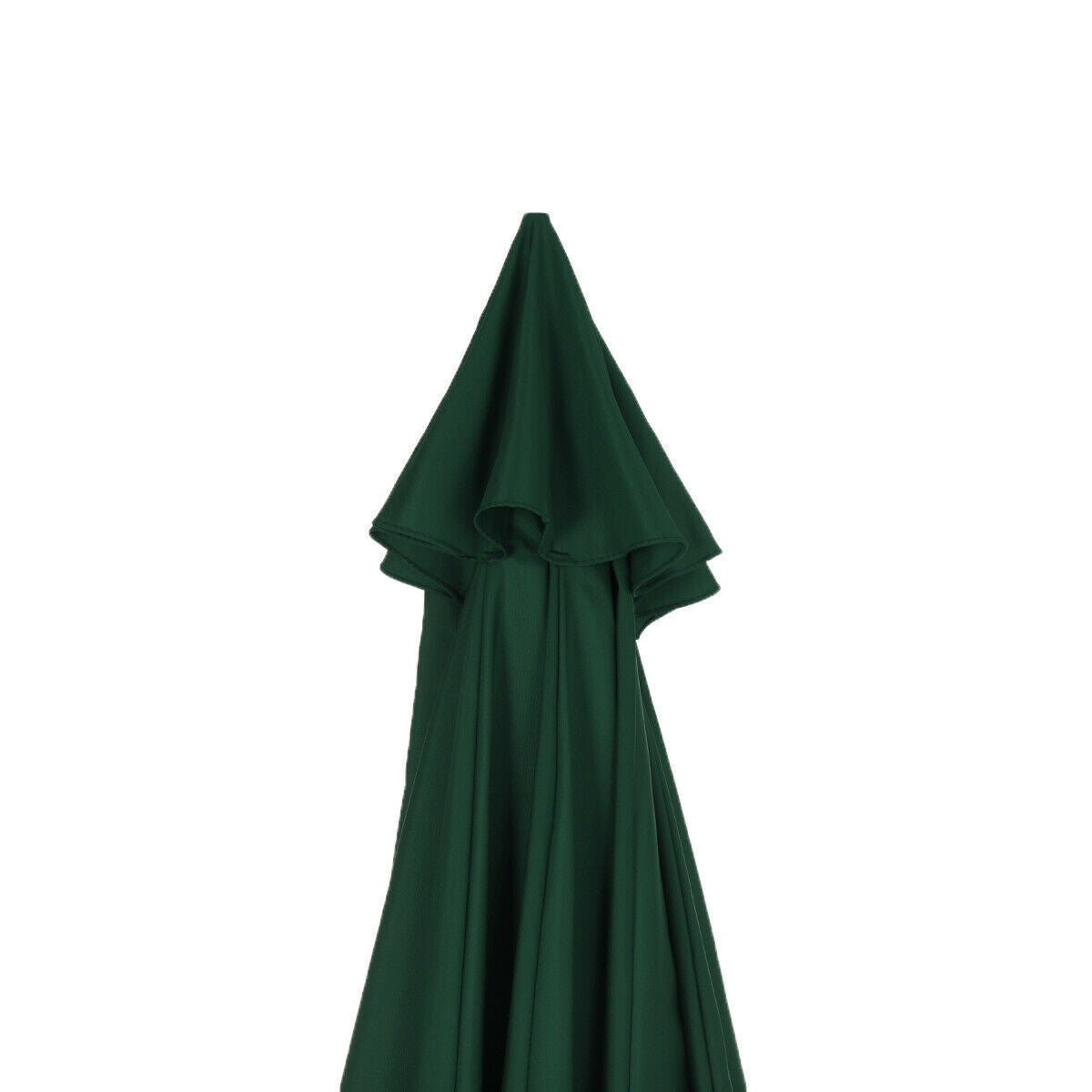 Green Patio Replacement Parasol Canopy Fabric Cover For 8 Ribs Umbrella 2.7m +