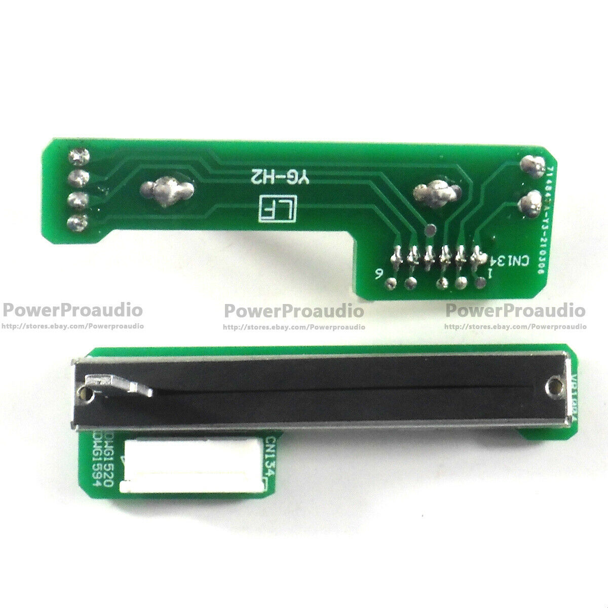 2PCS  Ch3, Ch4 & Master Channel Fader Assembly for Pioneer DJM 600 DWG1520/3/4