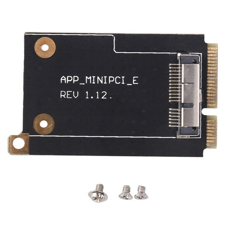 2X(Mini PCI-E Express Adapter Converter 52-Pin Mini PCI-E Card for BroadcomW5G8)
