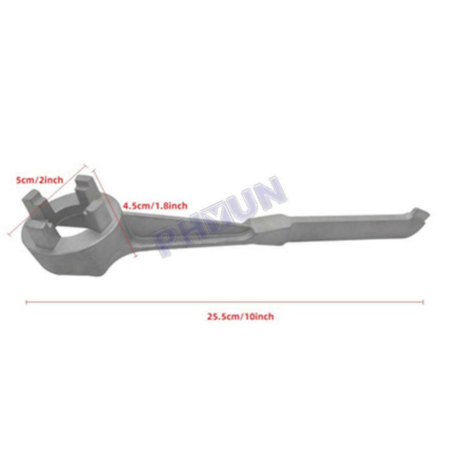 1x Aluminum Drum Bung Wrench Opener Tool Fit For 10 15 20 30 55 Gallon Drum