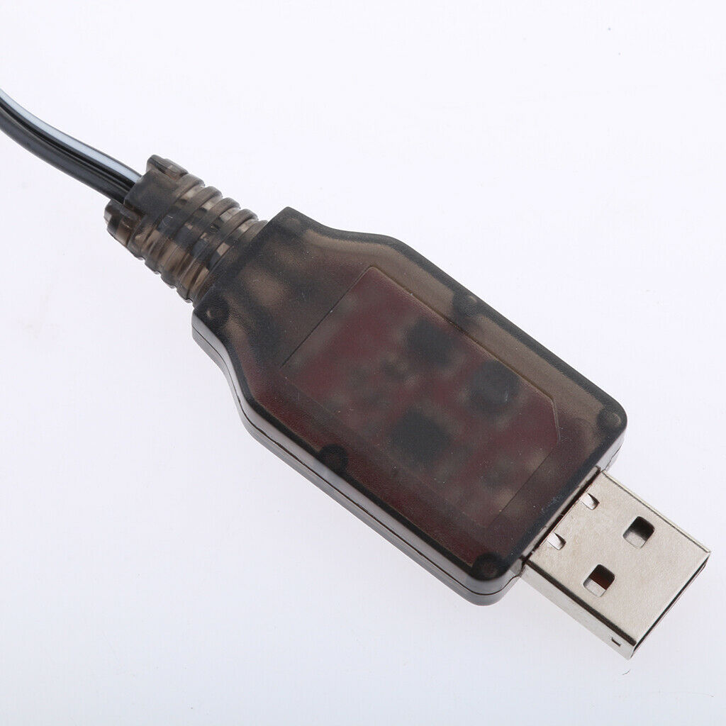 6V SM Plug USB Charger Cable Light For Ni-CD Ni-MH Rechargeable Battery