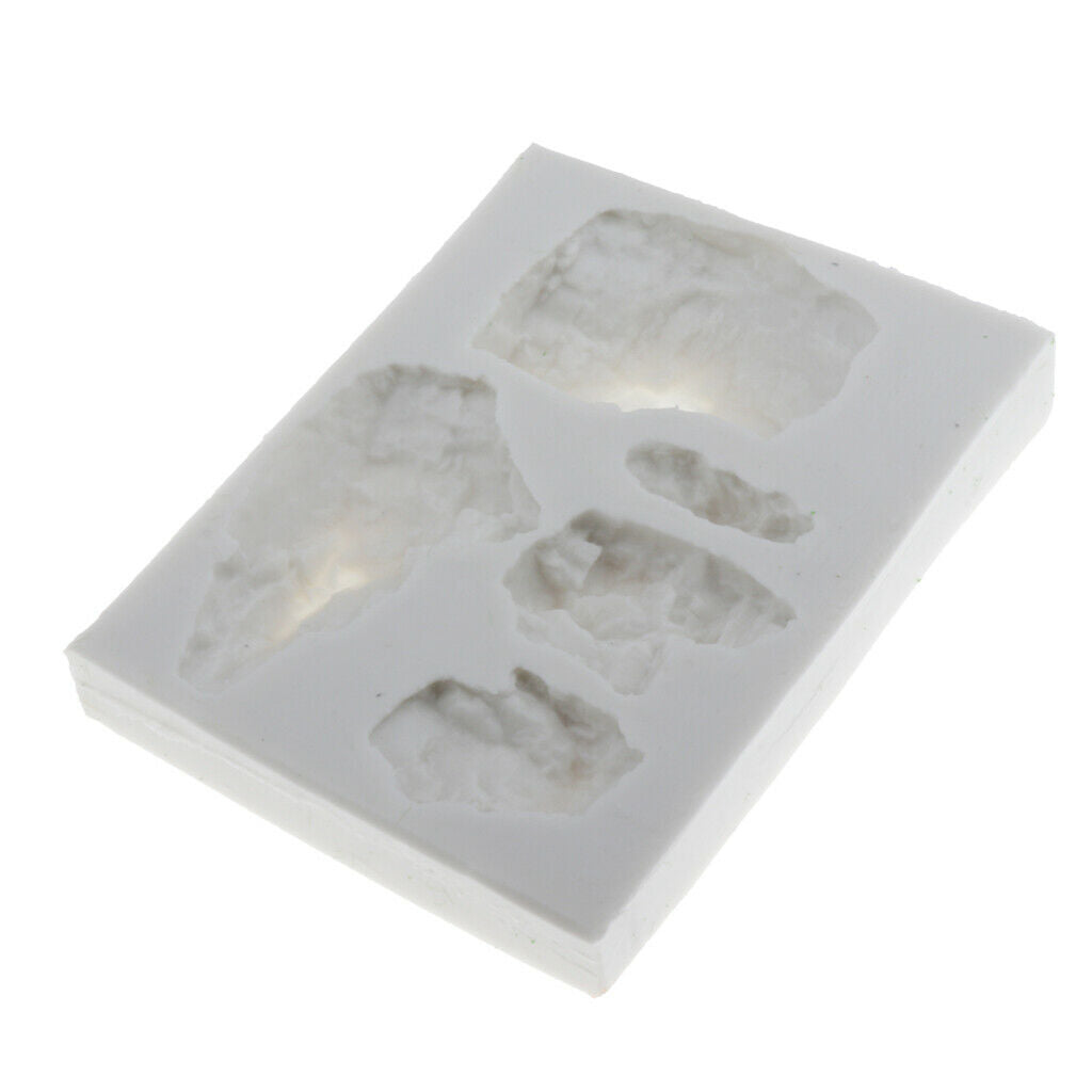 Coral Lake Rock Molds Mould Handmade DIY Decoration Sandtable Accessory