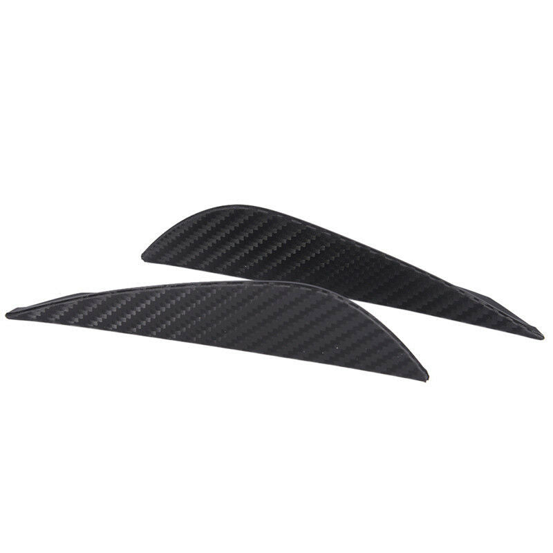 4× Carbon Fiber Car Front Bumper Splitter Fin Spoiler Canards Exterior Bod.l8