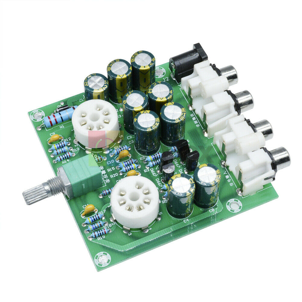 12V 6J2 Valve Pre-amp Tube PreAmplifier Board Musical Fidelity X10-D Circuit DIY