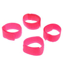 4 pack of Self-Attaching Reusable Cable Tie Fastening Tape Reusable Strap Wire