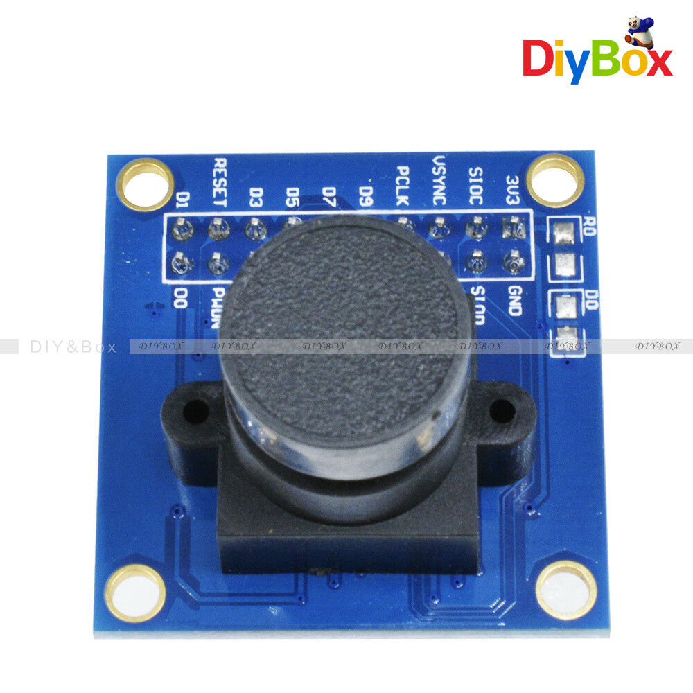 Top OV7725 Camera Module 640x480 Display Active Compatible SCCB I2C IIC