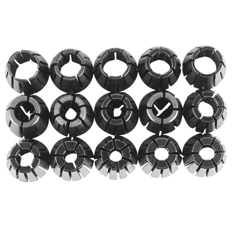 High Quality 15pcs/set ER11 Precision Sp Collet Set For CNC Engraving Machine E6