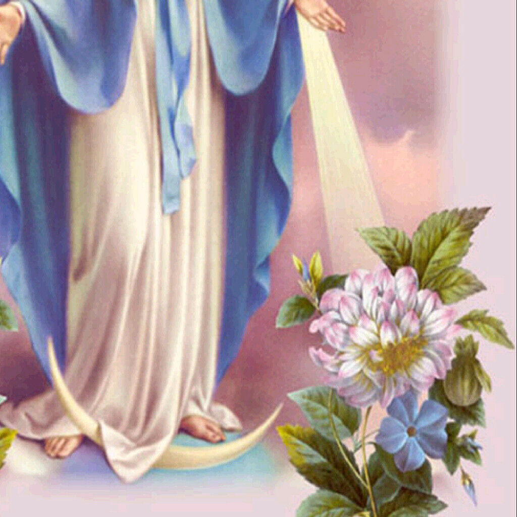 Religous Virgin Mary DIY 5D Diamond Embroidery Painting Kit Cross Stitch For