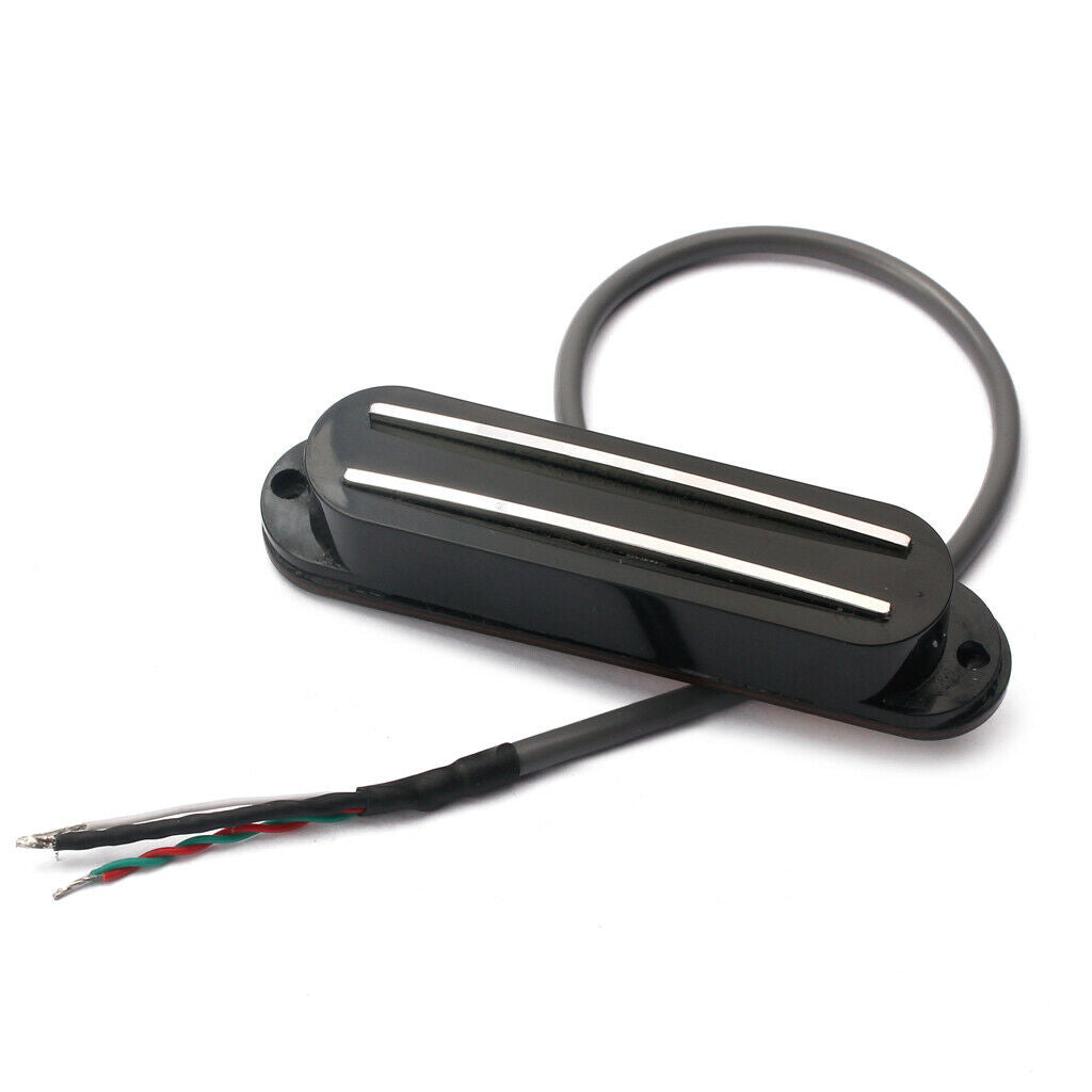 Dual Rail Guitar Pickup Double Coil 4 Wires  Pickup Bass Guitar DIY