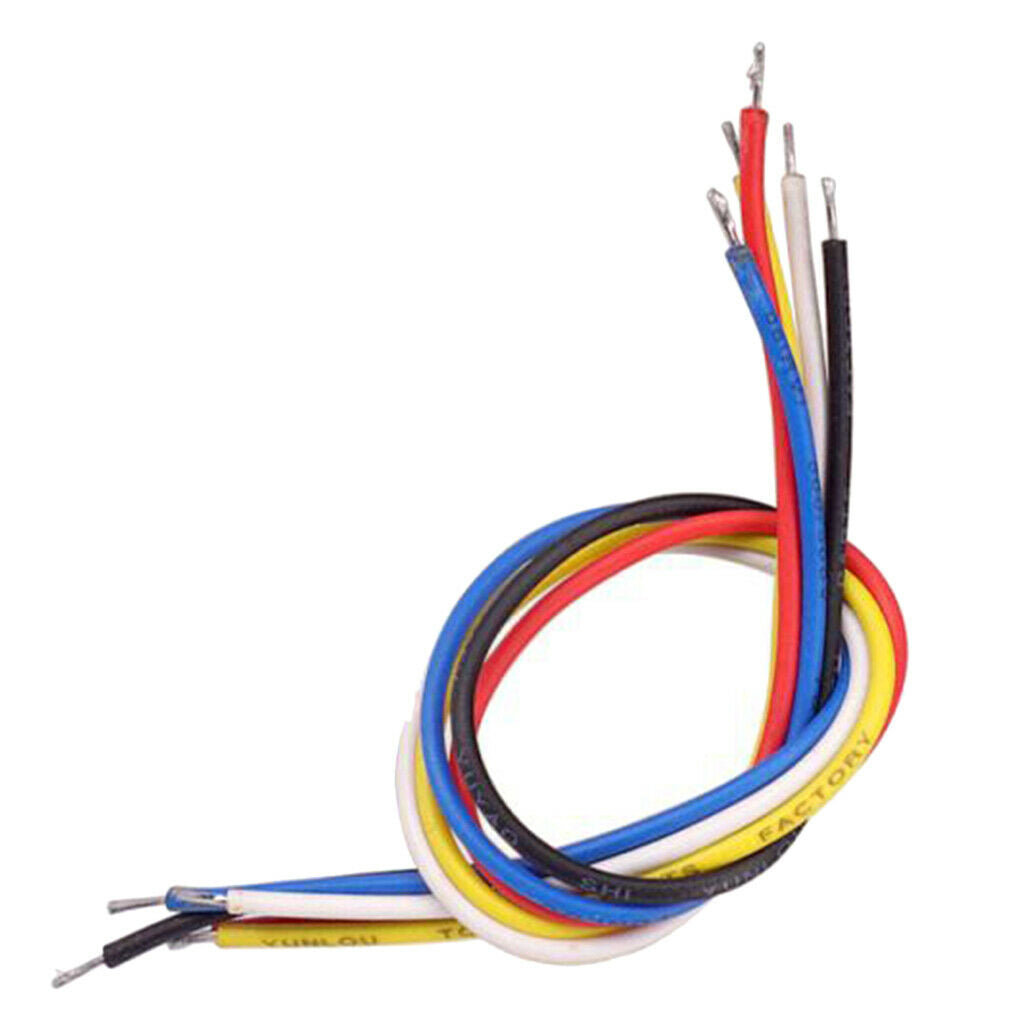 10 Pieces 19 Cm Professional Driver Shielded Guitar Circuit Connection Wire