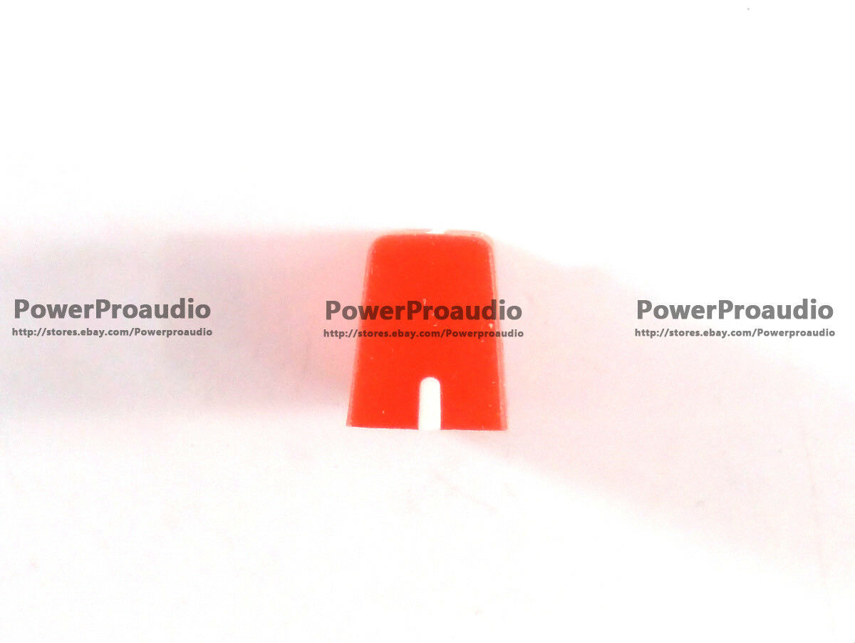 50pcs Channel Crossfader Fader Cap Knob For RANE 57 TTM57 TTM57sl TTM57mk2（RED）