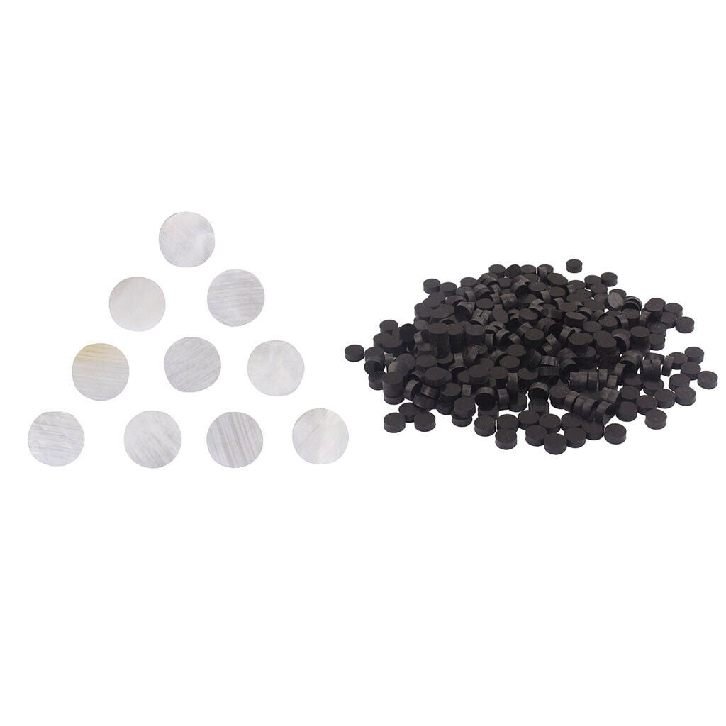 Fingerboard Frets Inlaid Dots + 10Pcs Nacre Dots Inlaid Marker