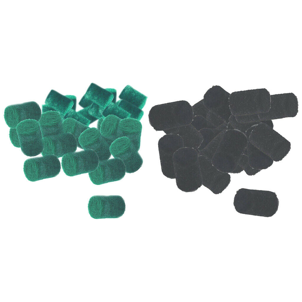 60Pcs Alto Tenor Saxophone Bumper Felts for Wind Woodwind Instrument Parts