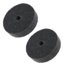 2 Pieces Quality Nylon Fiber Polishing Wheel for Bench Grinder Metal Dust Remove