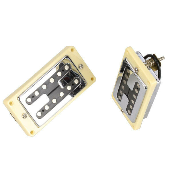 Chromed Neck Bridge Pickup with Screws for LP Les Pual Electric Guitar
