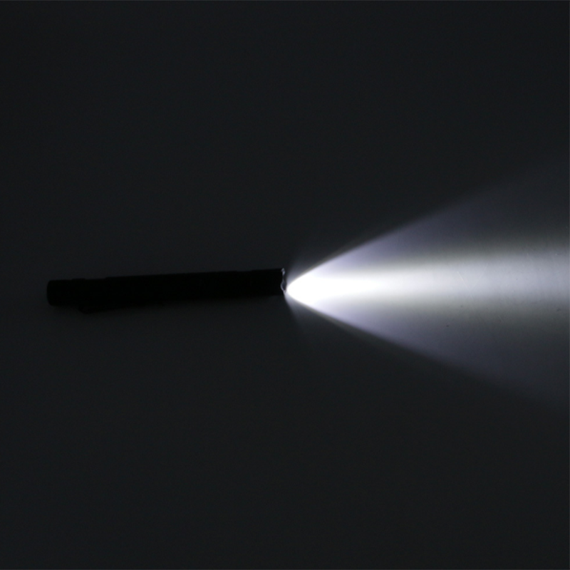 Portable Mini LED Flashlight Pen Torch Lamp Penlight Battery Powered with Clip