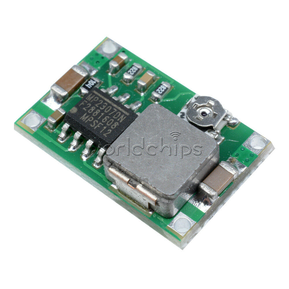 10Pcs Mini 360 DC-DC Converter Step Down Adjustable 3V 5V 16V Power MP2307 Chip