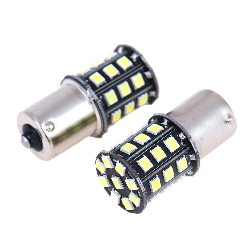 4X 1156 BA15S 2835 33-SMD White LED Bulbs Car Turn Signal Lamp Brake Light.l8