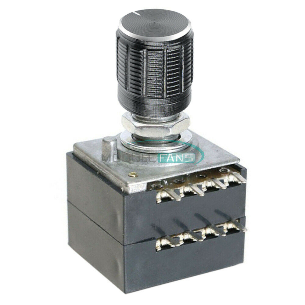 Potentiometer Rotary Knob 100K Log ALPS Audio Amp Volume Control Potentiometer