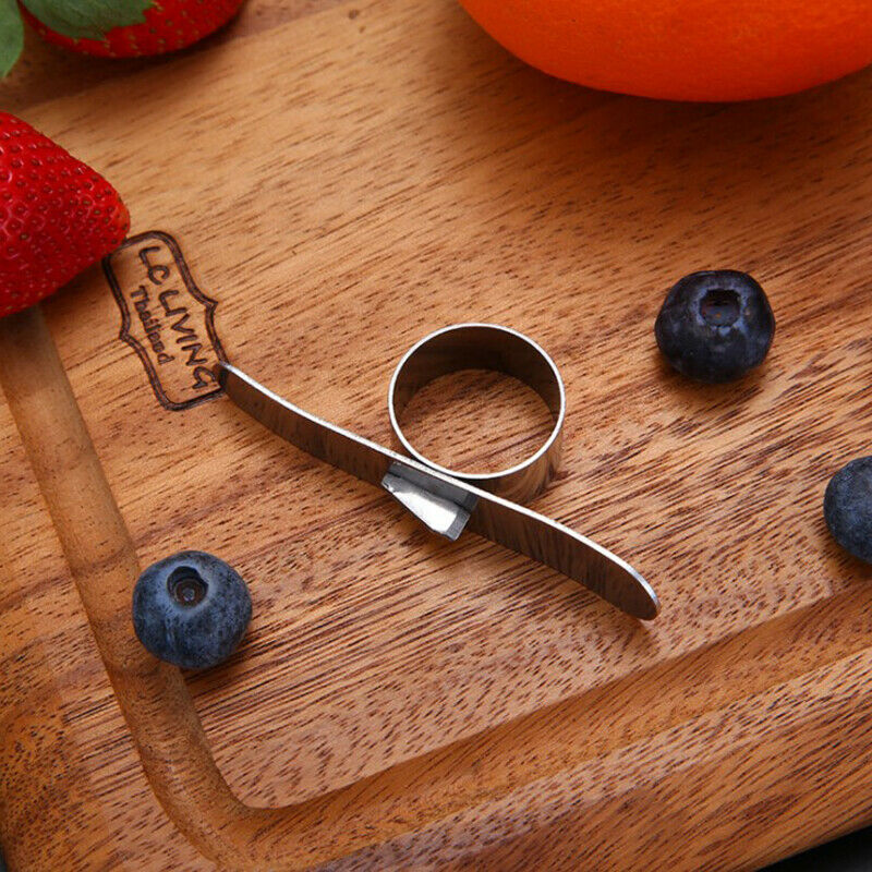 1pc Orange Peelers Stainless Steel Fruit Skin Parer Peeling Lime Lemon Op.l8