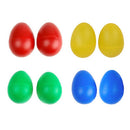 2X 2pcs Percussion Blue Egg SHAKERS MARACAS Rhythm Kids Musical Toys NEW