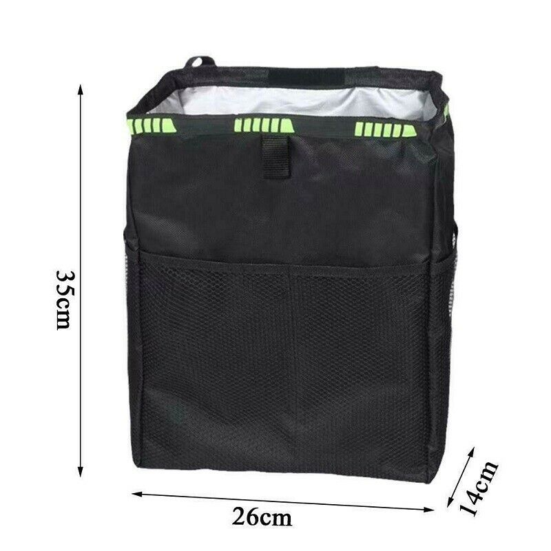 Hanging Trash Bag Car Large Rubbish Bins Garbage Waste Storage Hanger Back Seat