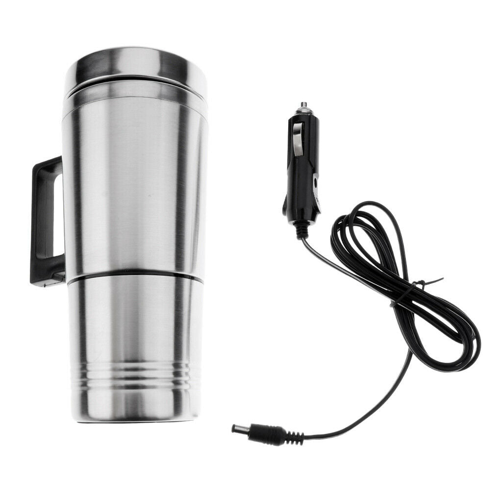 12V Fast Heating Car Cup Coffee Milk Tea Water Mug Kettle Drinks Warmer