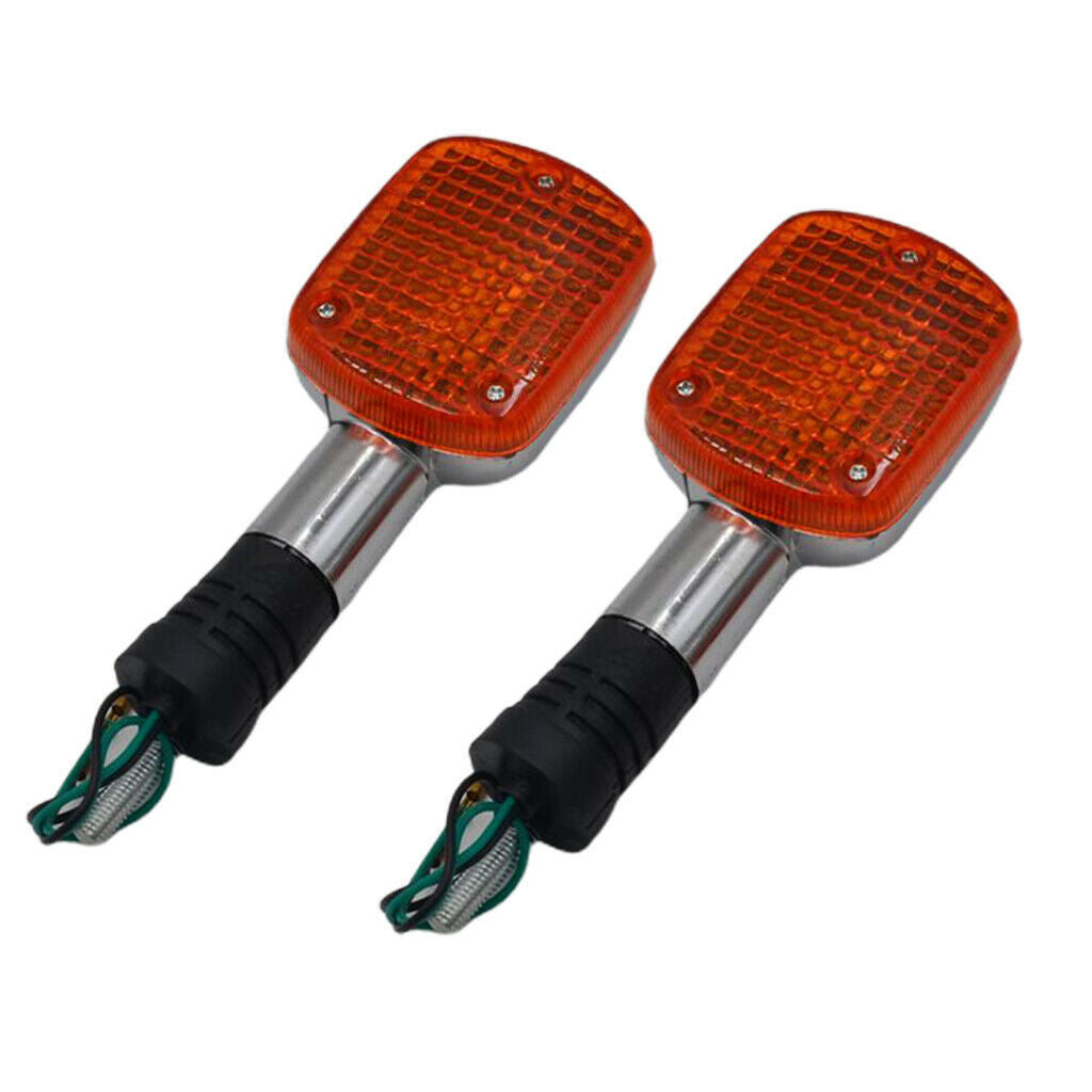 2x Motorbike Turn Signals Blinker Light Indicator For STEED VLX400 VLX600