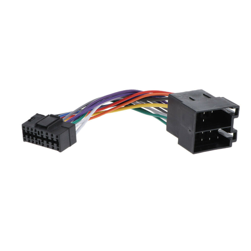 16Pin for Sony Radio to ISO Radio Play Plug Auto Wiring Harness Connector