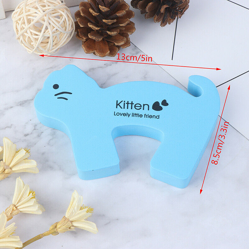 6x Baby Safety Animal Foam Door Jammer Guard Finger Protector Stoppers Ho.l8