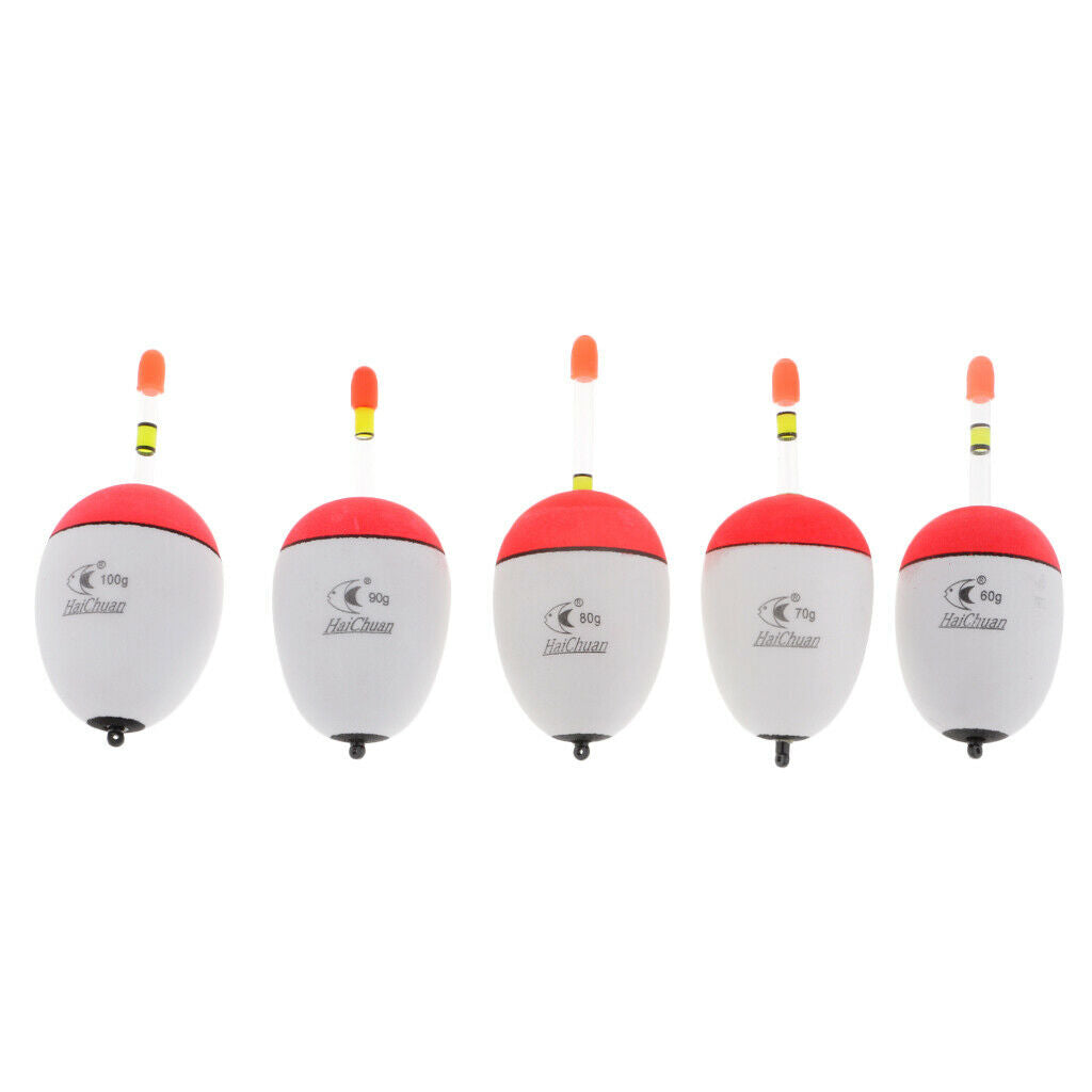 10pcs / Lot Sea Rock Fishing Glowing EVA Foam Floats Bobber