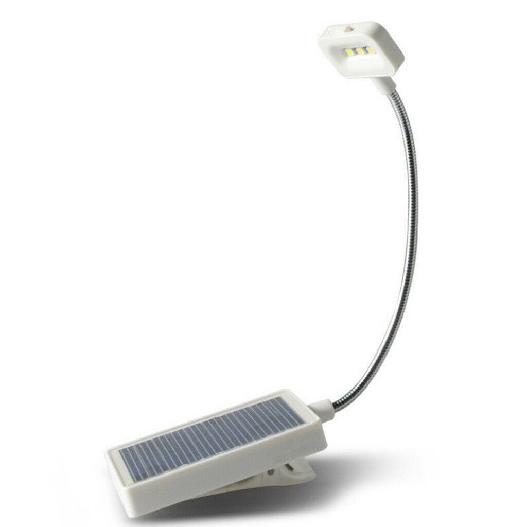 Solar Bedside Table Lamp Portable Eye-caring Studying Light For Bedroom